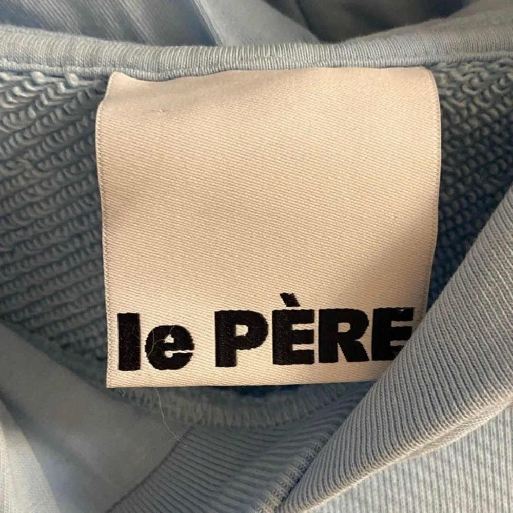 Le Père Light Blue Hoodie unisex Medium - Picture 6 of 7